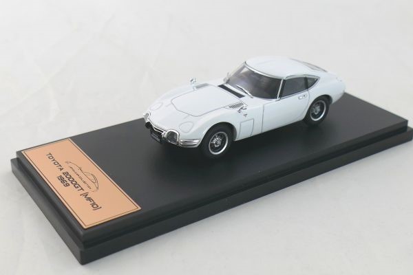 Japan Collection Toyota 2000 GT MF10 1969 Wit - 1:43